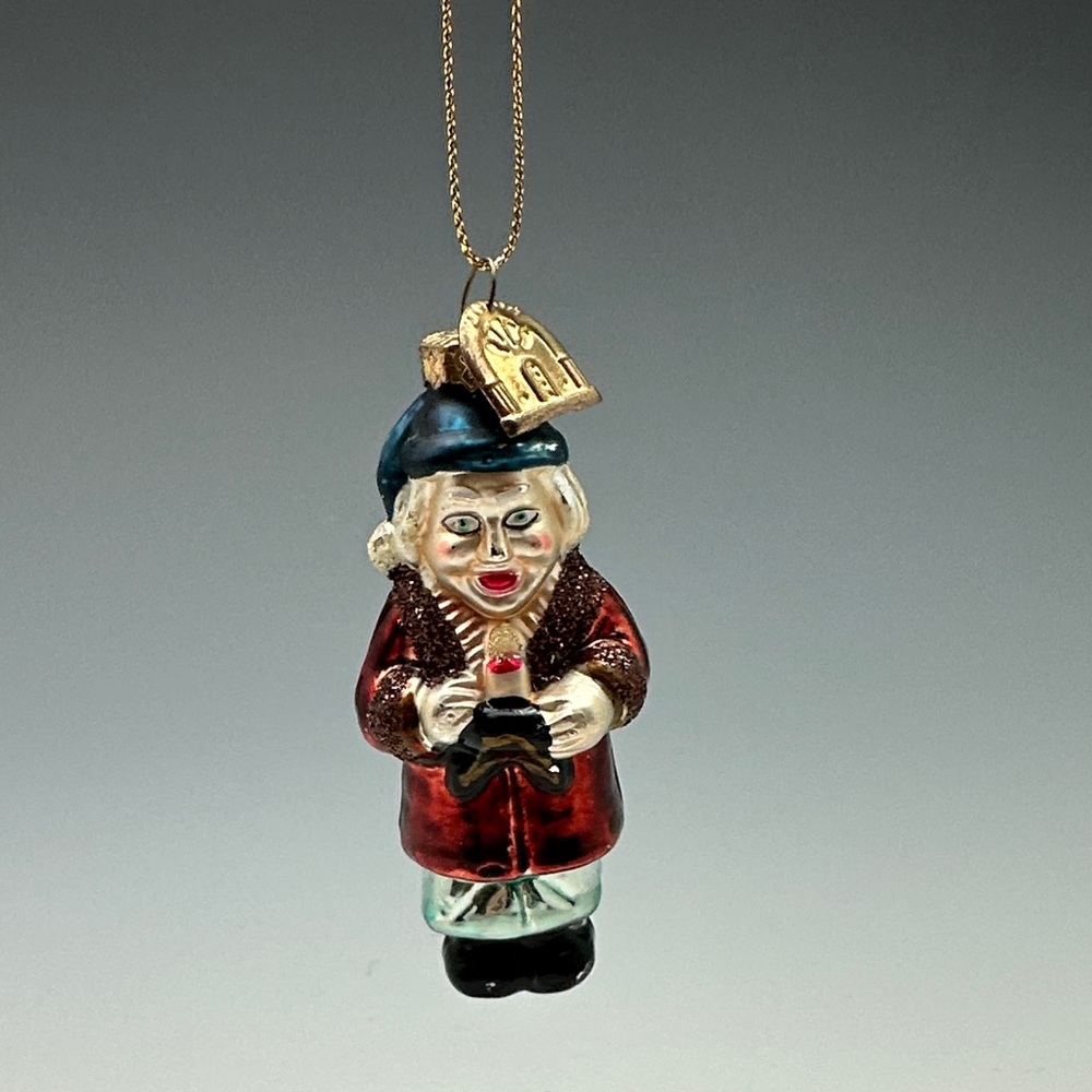 Christmas Carol Ornament of the Ghost of Christmas past
